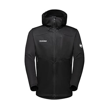 Mammut Ultimate VII SO Hooded Jacket Men | Outdoor Jacke für Herren, Softshelljacke für Sport, Gore-Tex Wanderjacke, Allwetterjacke mit Kapuze, Atmungsaktiv und Winddicht | Marine, im Sale